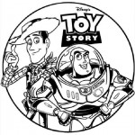Toy Story kleurplaten - 