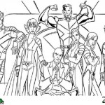X-Men kleurplaten - 