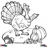 Thanksgiving Day kleurplaten - 