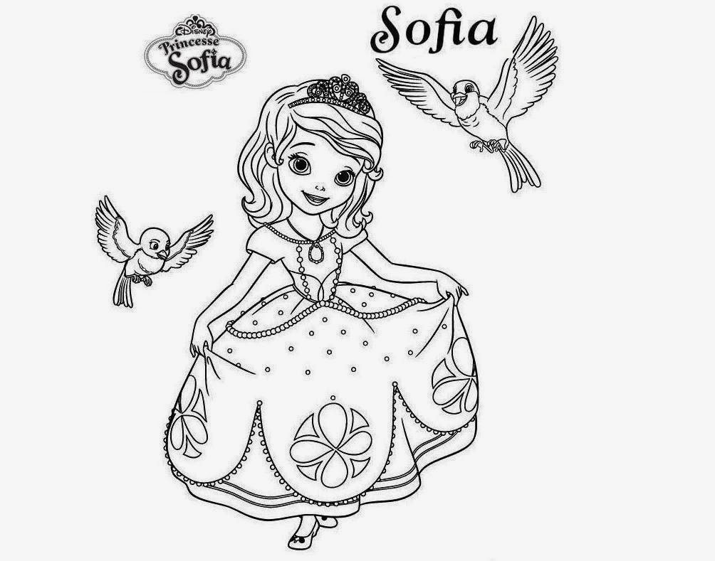 Sofia the first (5) - De Beste Kleurplaten